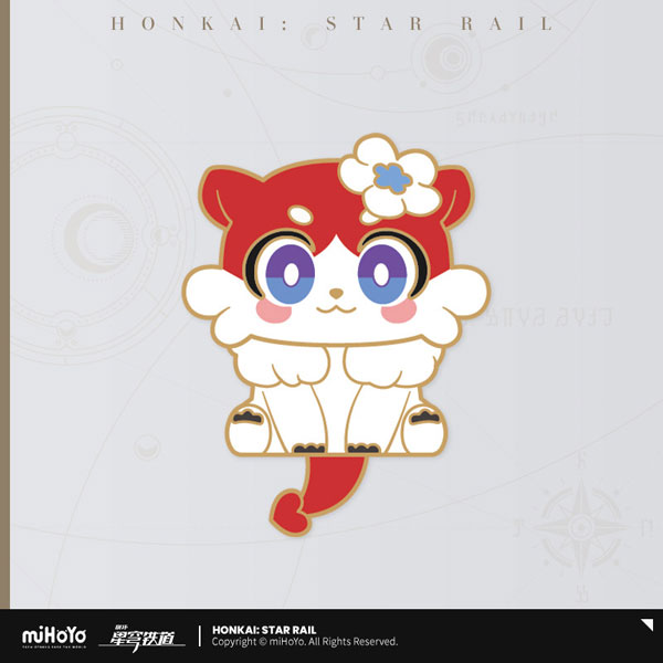 miHoYo Honkai: Star Rail Awooo Series Chimera Metal Badge Candied Apple