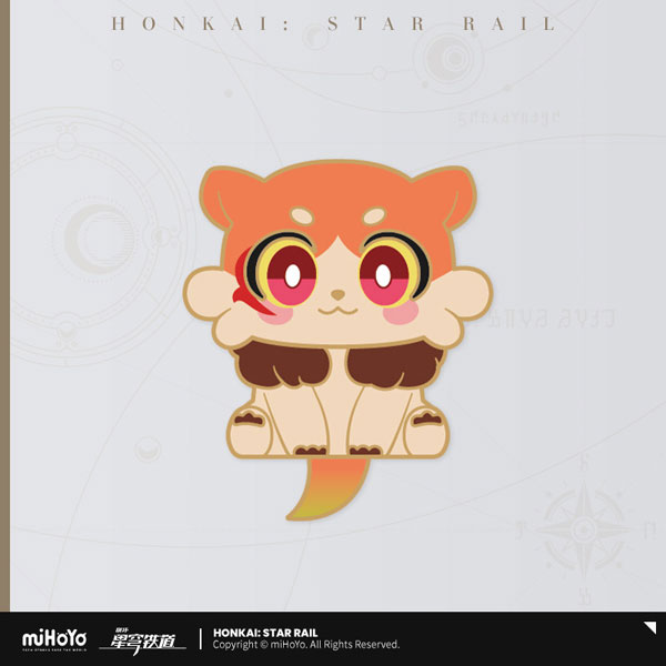 miHoYo Honkai: Star Rail Awooo Series Chimera Metal Badge Fig Stew