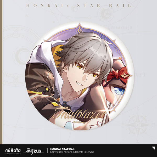 miHoYo Honkai: Star Rail Seikai Keiga Series Tin Badge Trailblazer [Male]