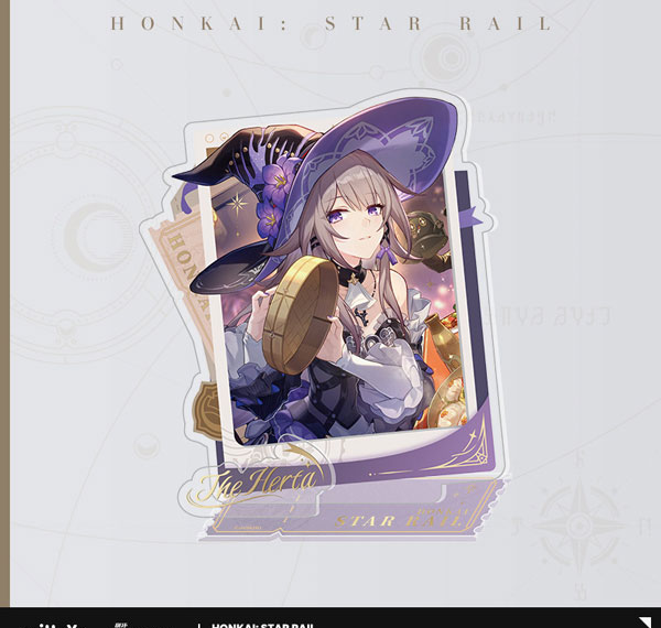 miHoYo Honkai: Star Rail Seikai Keiga Series Acrylic Stand The Herta รูปภาพ 1