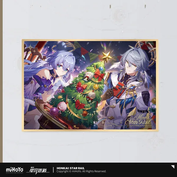 miHoYo Honkai: Star Rail Seikai Keiga Series PET Shikishi Tonight's Starry Sky and the Corridor Will Remember Our Song