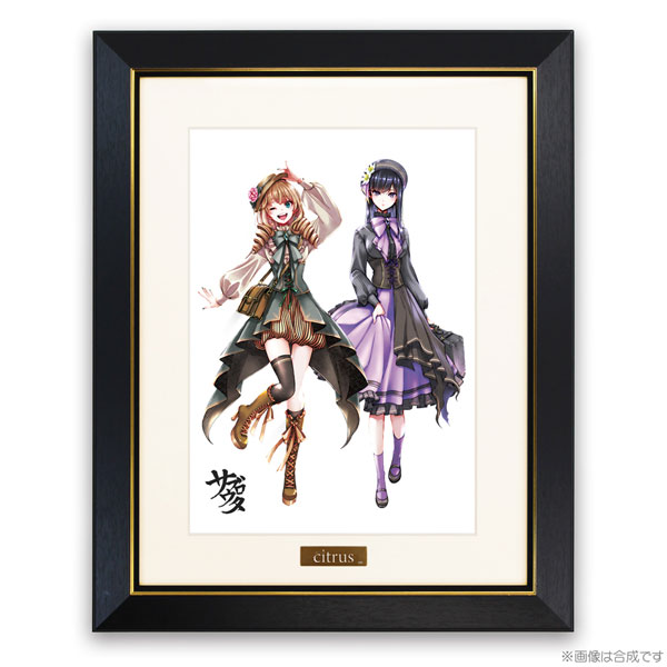 COSPA COSPA DEPOT Exclusive citrus New Illustration Yuzu & Mei A4 Chara Fine Graph Afternoon Tea Ver. Bild 1