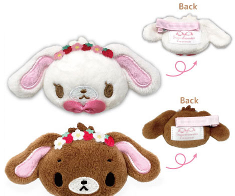 TCP Sugar Bunnys Plush Multipurpose Clip Sugar Bunnys
