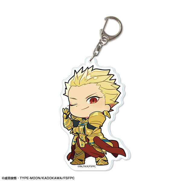 License Agent TV Anime "Fate/strange Fake" Big Acrylic Keychain Design 04 (Archer)