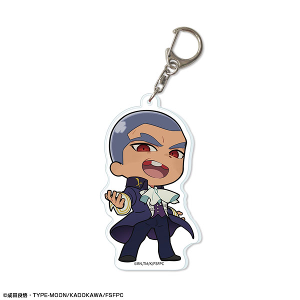 License Agent TV Anime "Fate/strange Fake" Big Acrylic Keychain Design 07 (Caster) รูปภาพ 1