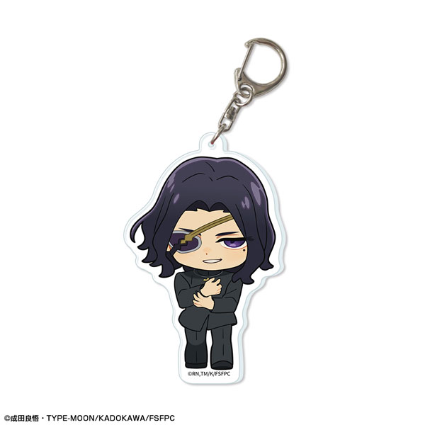 License Agent TV Anime "Fate/strange Fake" Big Acrylic Keychain Design 12 (Hansa Cervantes)
