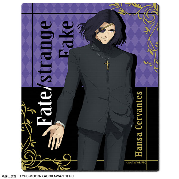 License Agent TV Anime "Fate/strange Fake" Rubber Mouse Pad Design 08 (Hansa Cervantes)
