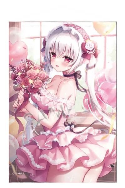 Brendream Mitsuba Choko B2 Wall Scroll Happy Celebration Kyuuketsuki-chan