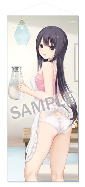 Brendream Coffee Kizoku Special Size Wall Scroll Lovely day -Breakfast Camisole Shiramine-san-