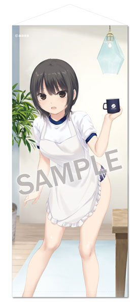 Brendream Coffee Kizoku Special Size Wall Scroll Lovely day -Breakfast Bloomer Aoyama-san- imagen 1