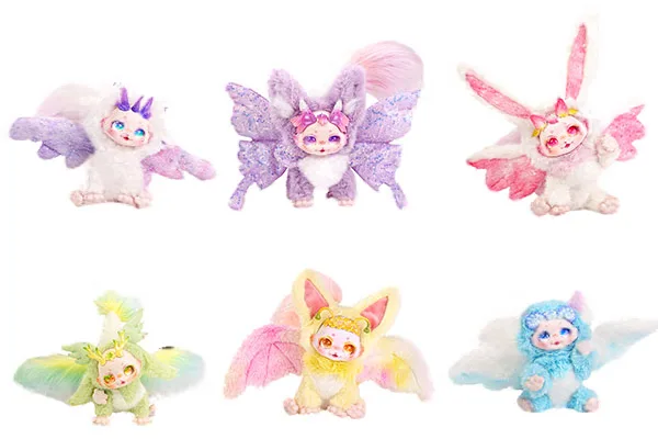 Dumia Morino Star Series Posable Soft Vinyl x Plush Blind Box 6Pack BOX image 1