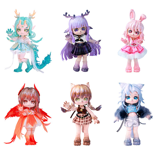 Maytree The Book of Beasts 시리즈 블라인드 박스 Vol. 3 6Pack BOX 이미지 1
