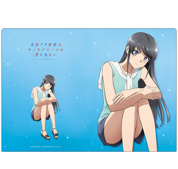 Azu Maker Rascal Does Not Dream of Santa Claus Clear File Mai Sakurajima รูปภาพ 1