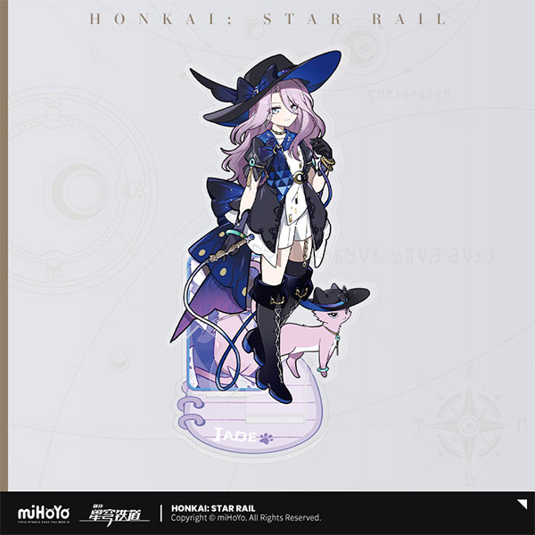 miHoYo Honkai: Star Rail Chibi Cat Series Acrylic Stand Jade Bild 1