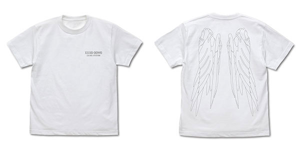 COSPA Mobile Suit Gundam Wing Wing Gundam Zero (EW) T-shirt /WHITE-M gambar 1