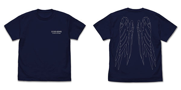 COSPA 新機動戦記ガンダムW ウイングガンダムゼロ(EW) Tシャツ /ネイビー-M 画像 1