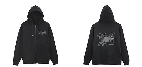 COSPA Frieren: Beyond Journey's End Getting Eaten by Mimic Zip Hoodie /BLACK-M Bild 1