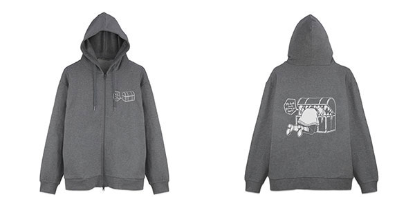 COSPA Frieren: Beyond Journey's End Getting Eaten by Mimic Zip Hoodie /MIX GRAY-M Bild 1