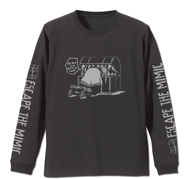 COSPA Frieren: Beyond Journey's End Mimic and Bitten Frieren Ribbed Long Sleeve T-shirt /SUMI-L รูปภาพ 1