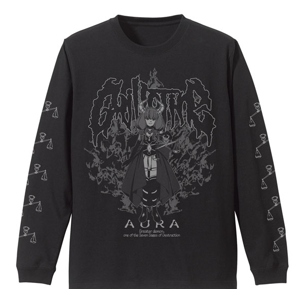 COSPA Frieren: Beyond Journey's End Aura Ribbed Long Sleeve T-shirt /BLACK-XL Bild 1