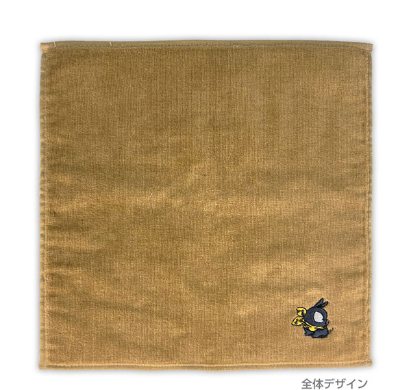 COSPA Ranma 1/2 P-chan Embroidery Hand Towel /LIGHT BROWN