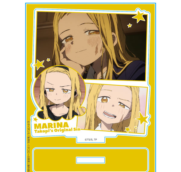 Azu Maker Takopi's Original Sin Acrylic Chara Stand Marina Kirarazaka Scene Photo ver. รูปภาพ 1