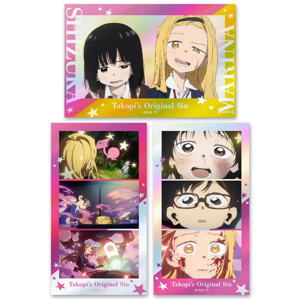 Azu Maker Takopi's Original Sin Thumbnail Shiny Sticker Set vol.2