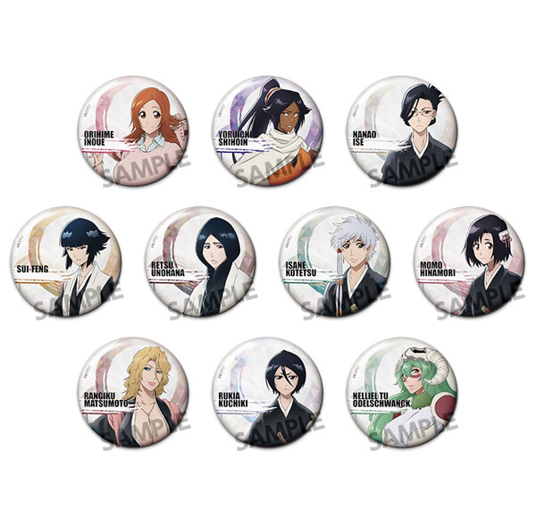 Hobby Stock TV Anime "Bleach: Thousand-Year Blood War" Trading Hologram Tin Badge vol.2 10Pack BOX