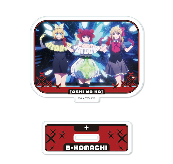 License Agent TV Anime [Oshi no Ko] Mini Acrylic Stand Ver.5 Design 10 (B-Komachi) รูปภาพ 1