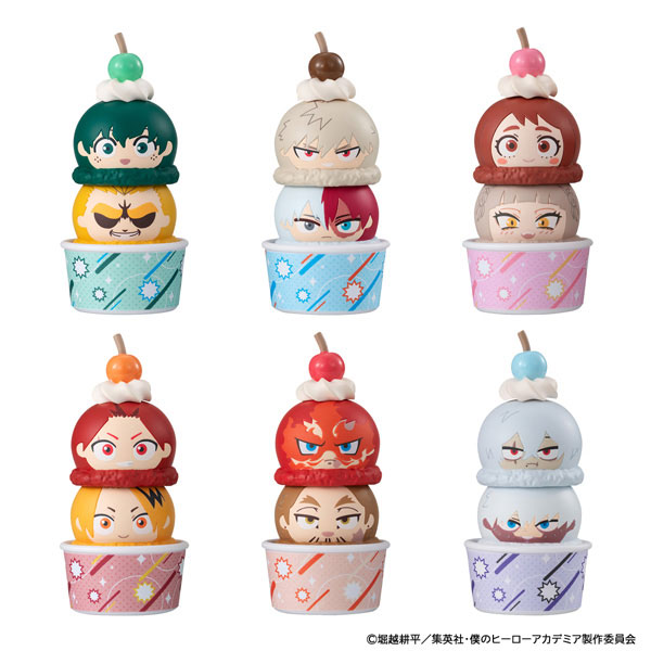 MegaHouse Stack Up & Change My Hero Academia 6Pack BOX รูปภาพ 1