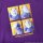Natalie Store Popee the Performer NUI Photo T-shirt Kedamono Purple M รูปภาพ 3