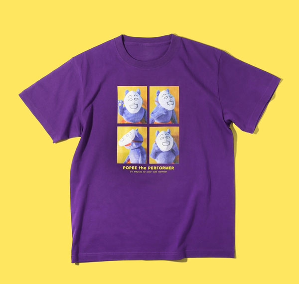 Natalie Store Popee the Performer NUI Photo T-shirt Kedamono Purple XL รูปภาพ 1