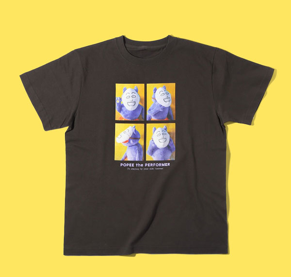 Natalie Store Popee the Performer NUI Photo T-shirt Kedamono Ink Black M รูปภาพ 1