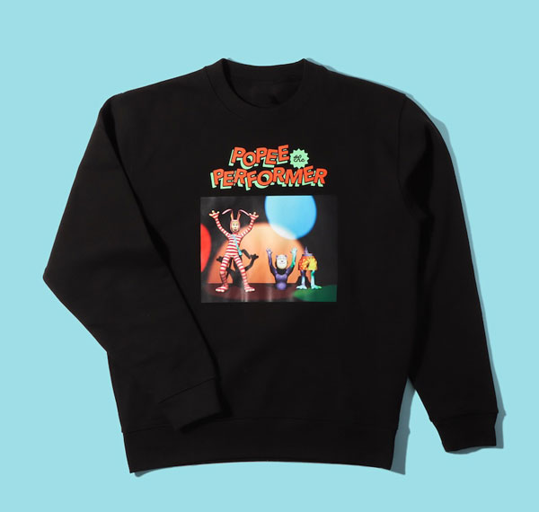 Natalie Store Popee the Performer Popee the Clown Sweatshirt Black XXL รูปภาพ 1