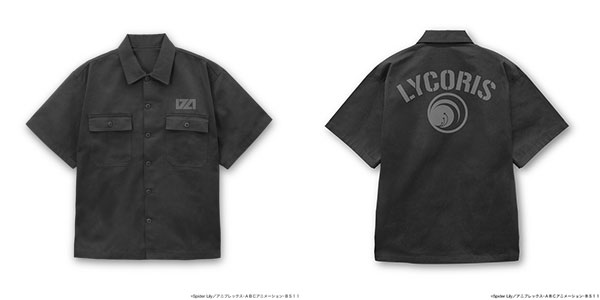 COSPA Lycoris Recoil Lycoris Work Shirt /GRAY-L image 1