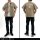 COSPA Lycoris Recoil Lycoris Work Shirt /SAND KHAKI-M image 5