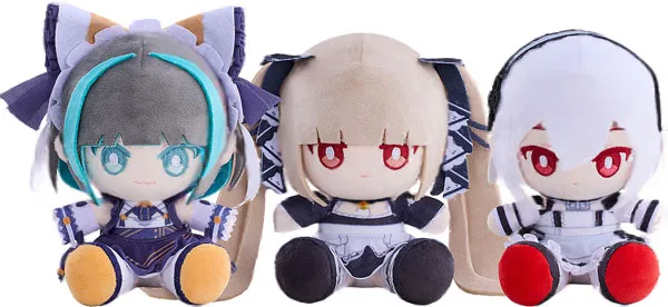 Solarain [Bonus] Azur Lane Cheshire & Formidable & Sirius Punipuni Plushie Set