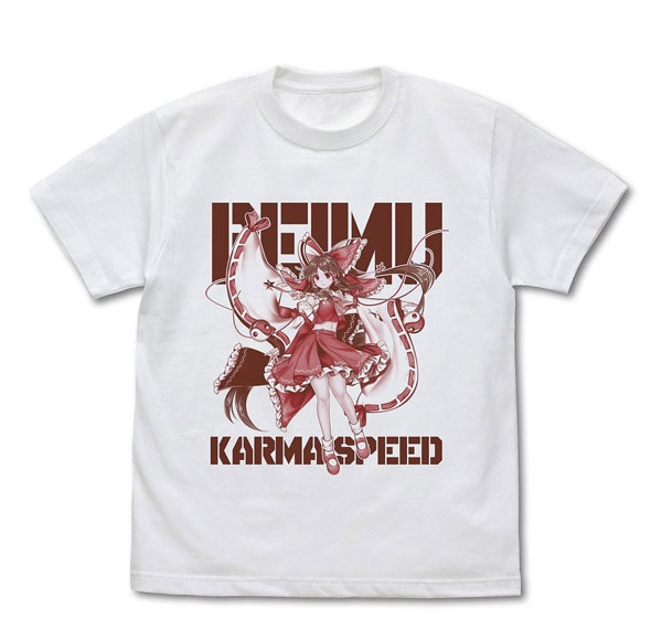 COSPA Touhou LostWord Reimu Hakurei [Karma Speed] T-shirt /WHITE-M Bild 1