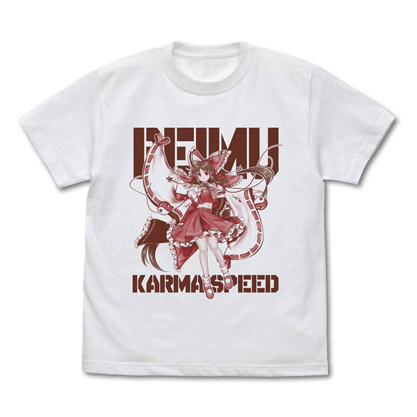 COSPA Touhou LostWord Reimu Hakurei [Karma Speed] T-shirt /WHITE-L