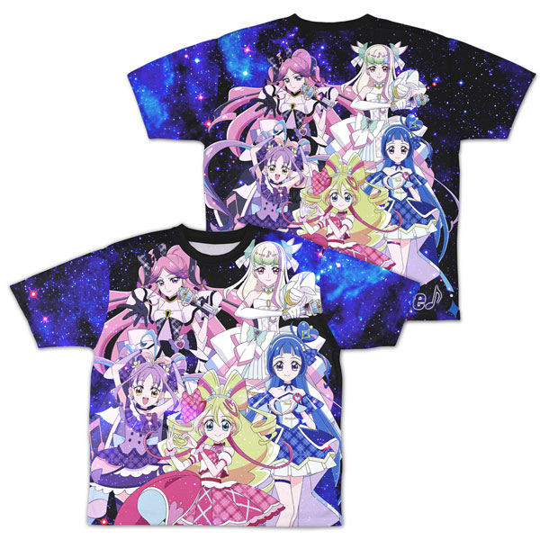 COSPA Kimi to Idol Pretty Cure Double-sided Full Graphic T-shirt /XL imagen 1