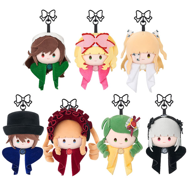 GoodSmile Moment Rozen Maiden Ribbon Series: Collectible Plushie Keychain 7Pack BOX
