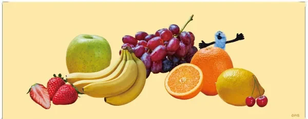 TCP Puppet Sunsun Picture Towel Fruits Bild 1