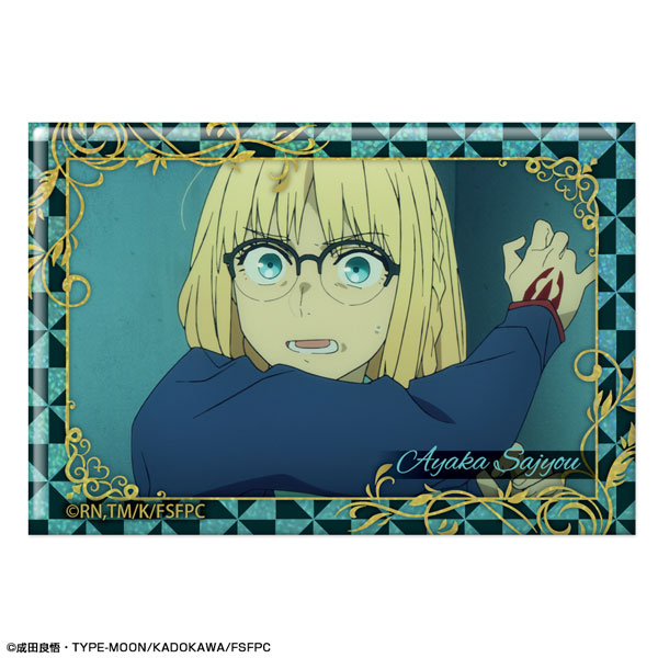 License Agent TV Anime "Fate/strange Fake" Hologram Tin Badge Design 01 (Ayaka Sajo /A) 圖片 1