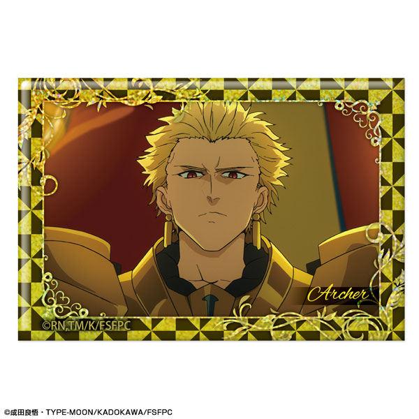License Agent TV Anime "Fate/strange Fake" Hologram Tin Badge Design 08 (Archer /B)