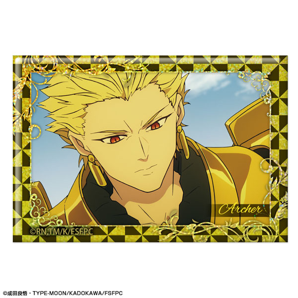 License Agent TV Anime "Fate/strange Fake" Hologram Tin Badge Design 09 (Archer /C)