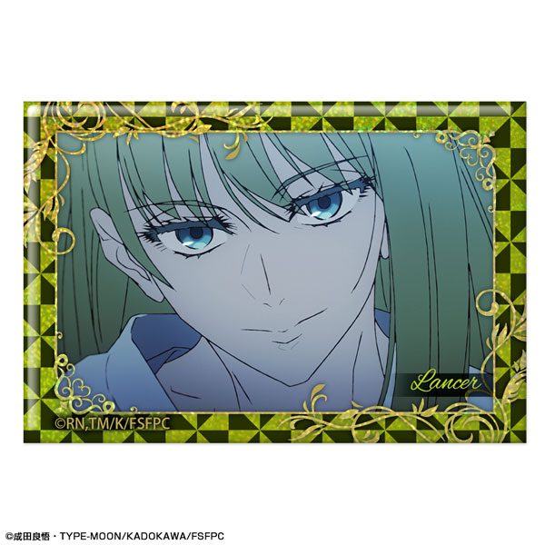 License Agent TV Anime "Fate/strange Fake" Hologram Tin Badge Design 10 (Lancer /A)