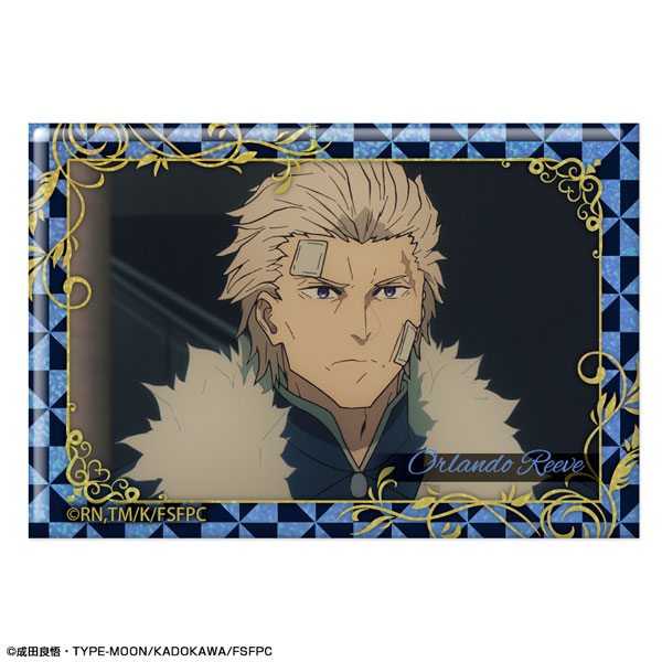 License Agent TV Anime "Fate/strange Fake" Hologram Tin Badge Design 13 (Orlando Reeve)