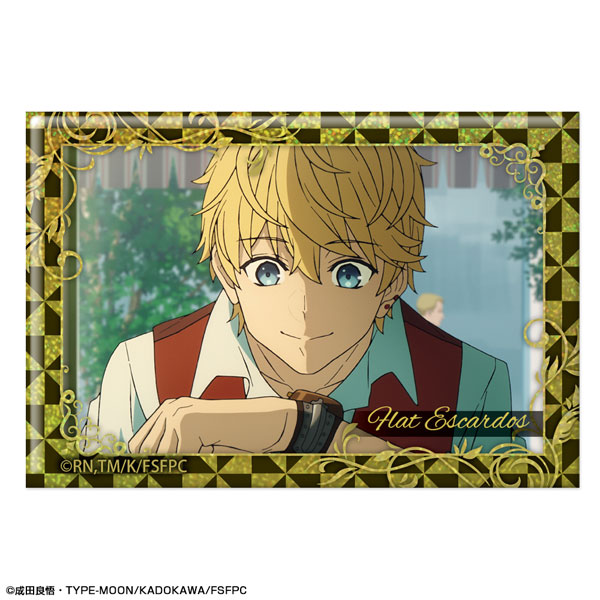 License Agent TV Anime "Fate/strange Fake" Hologram Tin Badge Design 14 (Flat Escardos) 圖片 1