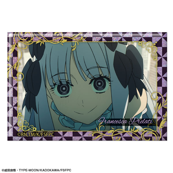 License Agent TV Anime "Fate/strange Fake" Hologram Tin Badge Design 16 (Francesca Prelati /A)