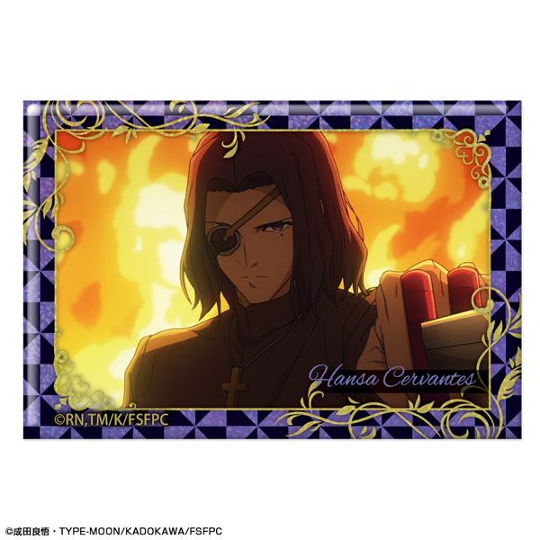 License Agent TV Anime "Fate/strange Fake" Hologram Tin Badge Design 18 (Hansa Cervantes) รูปภาพ 1